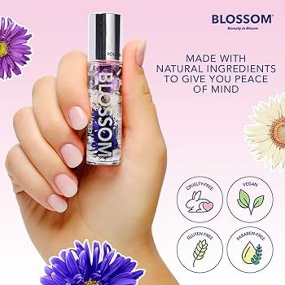 🌟HP🌟💙🧚♀️SUGAR COOKIE Blossom Roll-On Lip Gloss NWOBOX - Picture 4 of 6